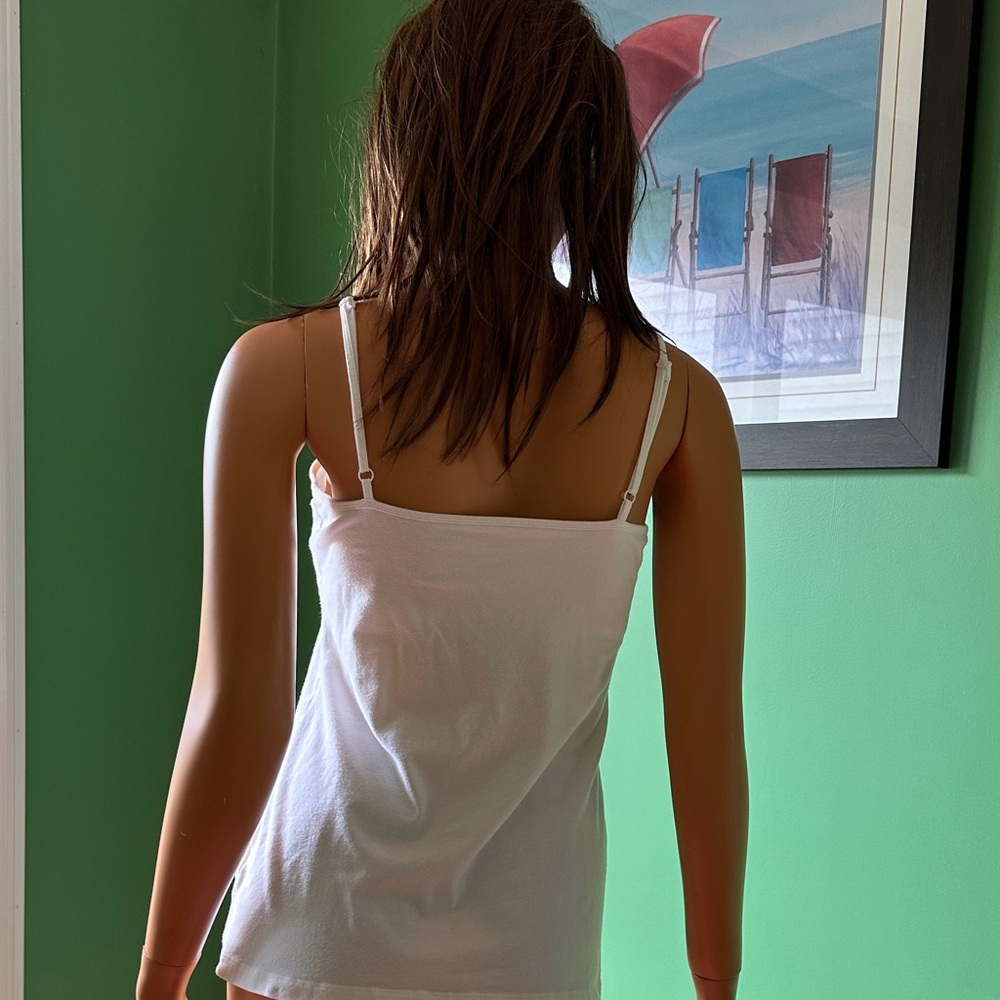 🪷🪷EUC Sonoma Women’s White Spaghetti Strap Camisole Top🪷🪷 - Picture 2 of 11